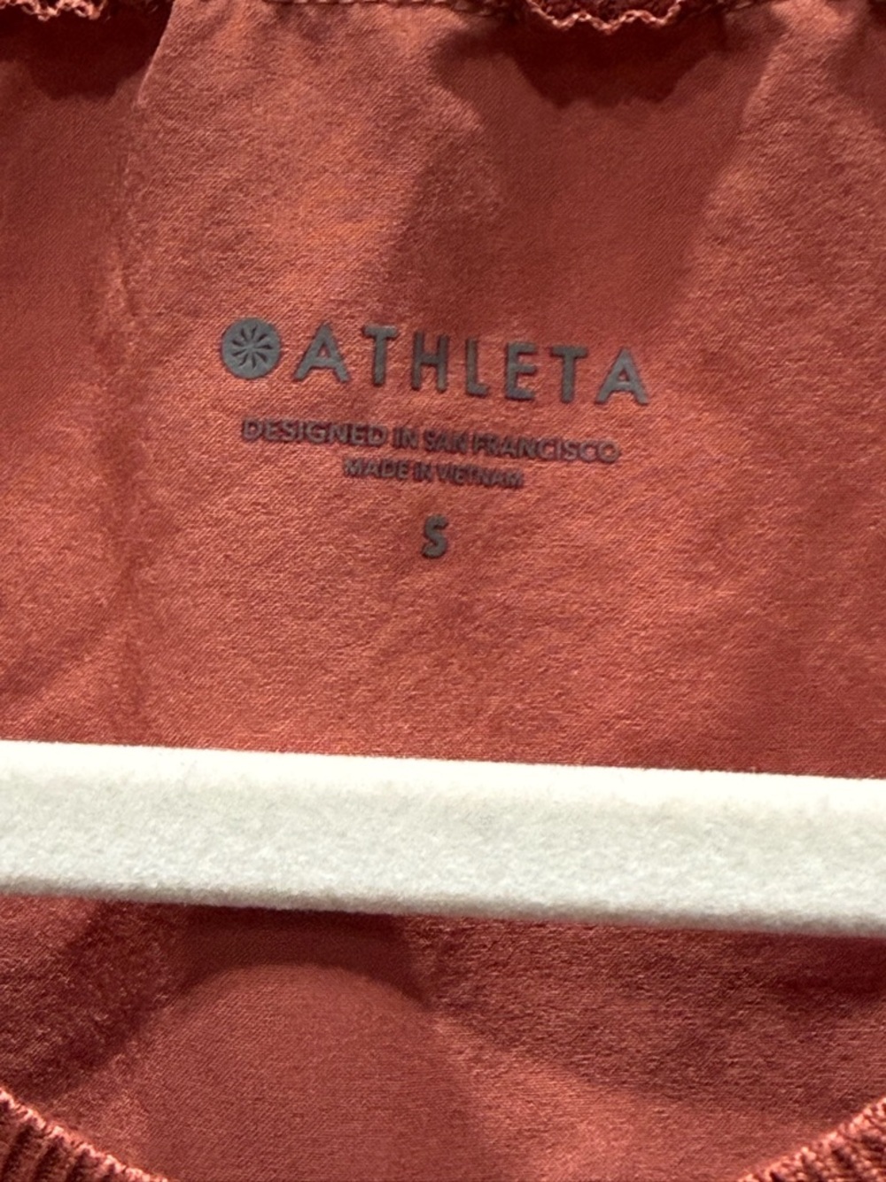 Athleta Women’s Size SM Orange Athletic Dress w/ Cinch Waist & Pockets EUC - Picture 2 of 4